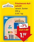 Frischwurst-Aufschnitt Angebote von Hofmaier bei Netto Marken-Discount Homburg für 1,19 €