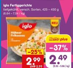 Fertiggerichte von iglo im aktuellen Netto Marken-Discount Prospekt für 2,49 €