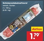 Schinkenzwiebelmettwurst im aktuellen Netto Marken-Discount Prospekt für 1,79 €