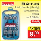 Bit-Set P-44002 von Makita im aktuellen Zimmermann Prospekt