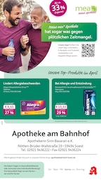 mea - meine apotheke Prospekt für Bad Sassendorf mit 4 Seiten mea - meine apotheke Prospekt für Bad Sassendorf: "Unsere April-Angebote", 4 Seiten, 01.04.2026 - 30.04.2026