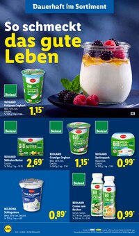 Joghurt im Lidl Prospekt "LIDL LOHNT SICH" mit 69 Seiten (Ingolstadt)