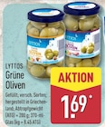 Grüne Oliven von LYTTOS für 1,69 € bei ALDI Nord im Angebot Grüne Oliven von LYTTOS im aktuellen ALDI Nord Prospekt