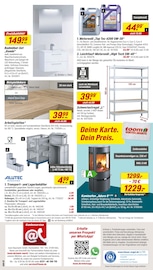 Aktueller toom Baumarkt Prospekt mit Kamin, "Respekt, wer's selber macht.", Seite 8