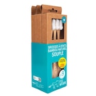 Brosses à dents Bambou Naturel - FEEL NATURAL - Carrefour à Béziers Brosses à dents Bambou Naturel - FEEL NATURAL en promo chez Carrefour Béziers à 6,99 €