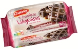 Gaufres Liégeoises nappage chocolat belge - CHABRIOR dans le catalogue Intermarché Hyper