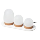 Dekobeleuchtungs-Set, LED 4-tlg. mit Ladepad von PRAKTSPIREA für 29,99 € bei IKEA im Angebot Dekobeleuchtungs-Set, LED 4-tlg. mit Ladepad von PRAKTSPIREA im aktuellen IKEA Prospekt