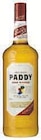 Irish whiskey 40° - PADDY en promo chez Super U Romans-sur-Isère à 18,69 €