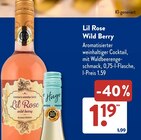 Lil Rose Wild Berry Angebote bei ALDI SÜD Filderstadt für 1,19 €