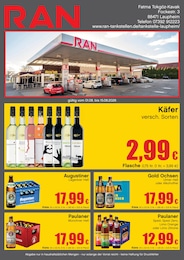 Tankstellen Prospekt von RAN in Mietingen Aktueller RAN Tankstellen Prospekt für Mietingen: RAN mit 2} Seiten, 01.08.2026 - 15.08.2026