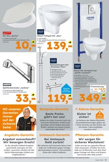 WC im Globus-Baumarkt Prospekt "Immer eine Idee besser" mit 17 Seiten (Leipzig)