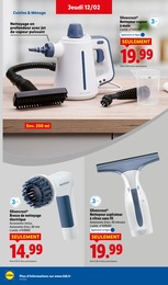 Offre Nettoyeur Vapeur dans le catalogue Lidl du moment à la page 6