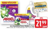 Waschmittel Pulver Angebote von Ariel bei EDEKA Saarbrücken für 21,99 €
