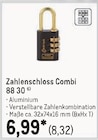 Zahlenschloss Combi 88 30 Angebote bei METRO Mühlhausen für 8,32 €