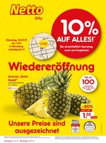 Netto Marken-Discount Prospekt "Wiedereröffnung - 10% auf alles", 6 Seiten, für Buckenhof, 21.01.2020 - 25.01.2020 Netto Marken-Discount Prospekt "Wiedereröffnung - 10% auf alles", 6 Seiten, für Buckenhof, 21.01.2020 - 25.01.2020