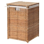 Wäschekorb, gefüttert Rattan im Angebot bei IKEA in Münster Wäschekorb, gefüttert Rattan Angebote von BRANÄS bei IKEA Münster für 44,99 €