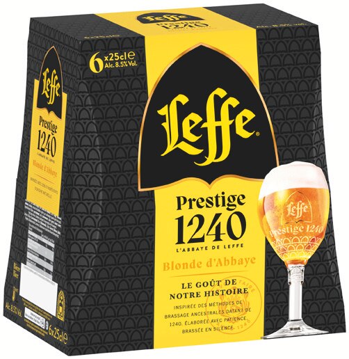 LEFFE -50 % sur le 2ème sur présentation de votre carte colruyt plus sur les produits de cet encart