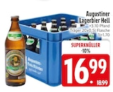 Hell im Angebot bei EDEKA in Kelheim Hell Angebote von Augustiner bei EDEKA Kelheim für 16,99 €