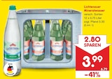 Mineralwasser im Angebot bei Netto Marken-Discount in Altenburg Mineralwasser Angebote von Lichtenauer bei Netto Marken-Discount Altenburg für 3,99 €