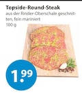 Aktuelles Topside-Round-Steak Angebot bei V-Markt in Regensburg ab 1,99 €