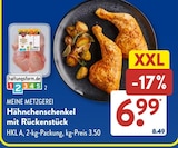 ALDI SÜD Balingen - Hähnchenschenkel mit Rückenstück Angebot im Prospekt Hähnchenschenkel mit Rückenstück bei ALDI SÜD im Balingen Prospekt für 6,99 €