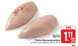 Frische Hähnchenbrustfilets bei E center im Teningen Prospekt für 1,11 €