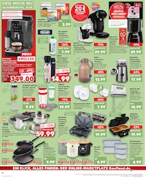 Kaffeemühle Angebot & Preis im aktuellen Kaufland Prospekt Kaffeemühle Angebot im aktuellen Kaufland Prospekt auf Seite 20