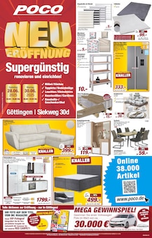POCO Göttingen Prospekt der aktuellen Woche, gültig von 28.06.2025 bis 04.07.2025 Aktueller POCO Göttingen Prospekt "Neueröffnung. Supergünstig renovieren und einrichten!" mit 8 Seiten