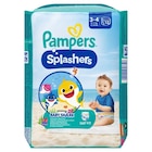 Culottes de Bain Splashers - PAMPERS en promo chez Carrefour Limoges à 8,70 €