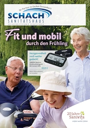 Aktueller Sanitätshaus Schach GmbH Sanitätshäuser Prospekt für Mosbach: Fit und mobil durch den Frühling mit 6 Seiten, 11.03.2026 - 31.05.2026