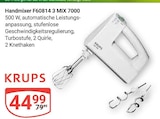Handmixer F60814 3 MIX 7000 Angebote von KRUPS bei GLOBUS Halle für 44,99 €