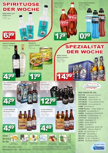 Cola im Getränke Paradies Prospekt "DIE GETRÄNKEKÖNNER" mit 4 Seiten (Bochum)