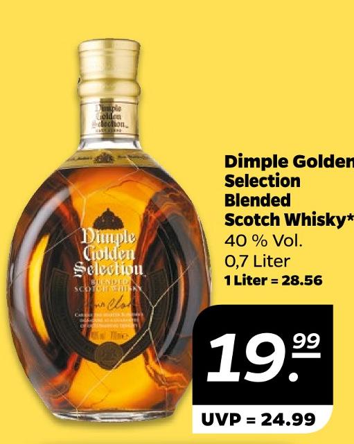 Dimple Golden Selection Blended Scotch Whisky
