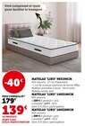 Matelas "Liko" - Super U à Montauban Matelas "Liko" en promo chez Super U Montauban à 139,00 €