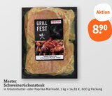 Schweinerückensteak im tegut Prospekt Schweinerückensteak von Mester im aktuellen tegut Prospekt für 8,90 €