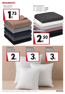 Bettwäsche im aktuellen Woolworth Prospekt (Göttingen) Bettwäsche im Woolworth Prospekt "Aktuelle Angebote" mit 19 Seiten (Göttingen)