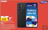 SMARTPHONE GALAXY A54 5G 8GO 128GO - SAMSUNG en promo chez Intermarché Niort à 419,00 €