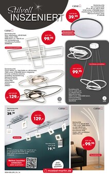 LED-Lampe im aktuellen Möbel Martin Prospekt (Mannheim) LED-Lampe im Möbel Martin Prospekt "ZEIT FÜR WEIHNACHTS-ZAUBER" mit 24 Seiten (Mannheim)