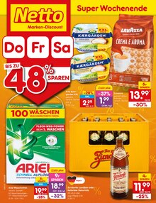 Kaffee im Netto Marken-Discount Prospekt "Aktuelle Angebote" mit 76 Seiten (Coburg)