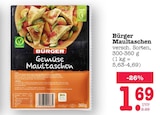 Maultaschen im Angebot bei E center in Karlsruhe Maultaschen Angebote von Bürger bei E center Karlsruhe für 1,69 €