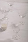 Lot de 4 - Verre à pied finition gravée 27cl à 14,36 € dans le catalogue Monoprix Margaret