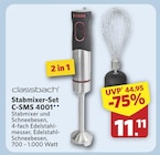 Stabmixer-Set C-SMS 4001 Angebote von classbach bei combi Cuxhaven für 11,11 €