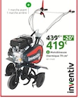 Motobineuse thermique 79 cm³ - INVENTIV en promo chez Mr. Bricolage Aix-en-Provence à 419,00 €