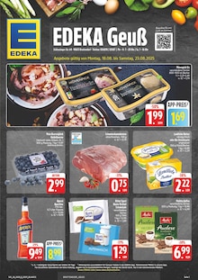 Aktueller EDEKA Prospekt "Wir lieben Lebensmittel!" Seite 1 von 28 Seiten für Brattendorf