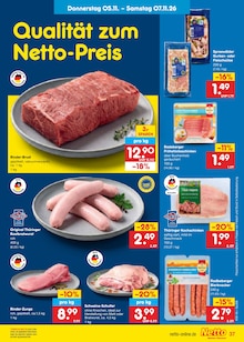 Rindfleisch im Netto Marken-Discount Prospekt "Aktuelle Angebote" mit 74 Seiten (Chemnitz)