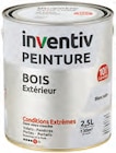 Peinture Bois blanc satin 2,5 L - INVENTIV - Mr. Bricolage à Pontoise Peinture Bois blanc satin 2,5 L - INVENTIV en promo chez Mr. Bricolage Pontoise à 39,90 €