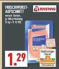 Frischwurst-Aufschnitt Angebote von Rasting bei Marktkauf Arnsberg für 1,29 €