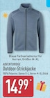 Outdoor-Strickjacke im ALDI Nord Prospekt Outdoor-Strickjacke von ADVENTURIDGE im aktuellen ALDI Nord Prospekt für 14,99 €