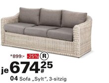 Sofa, 3-sitzig bei Höffner in Hamburg Sofa, 3-sitzig im Angebot bei Höffner Hamburg für 674,25 €