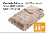 Wohndecke Baloon im Angebot bei Opti-Wohnwelt in Gifhorn Wohndecke Baloon Angebote bei Opti-Wohnwelt Gifhorn für 49,99 €